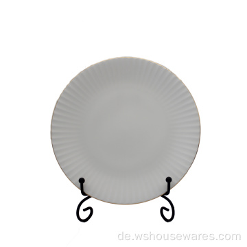 Customized Restaurant Hotel European Fine White Dinner Set